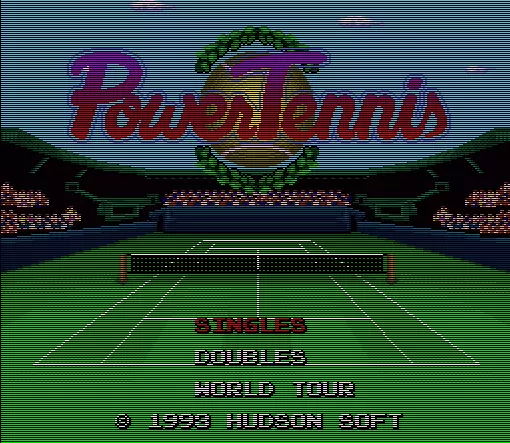 Image n° 1 - screenshots  : Power Tennis